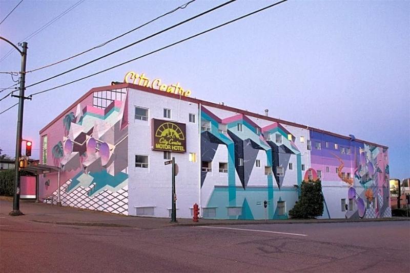 City Centre Motel Vancouver Eksteriør bilde